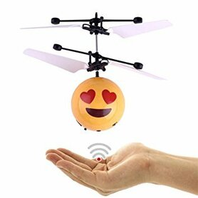 Flying Ball - Zwevende Bal - Met Led Infraroodsensor - Hand Bestuurbare Emoji Bal
