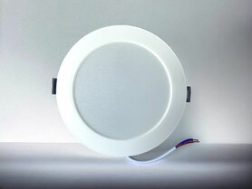 LED-paneel | 12 Watt | Rond | Inbouwplafondlamp (natuurlijk wit) Ø112mm