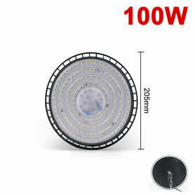 UFO LED Hoogbouwverlichting 100W Magazijn Industriële Fabriek Lichtlamp Laagbouw