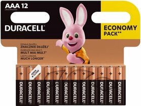 Duracell Alkaline AAA 1.5v batterijen - 12 stuks
