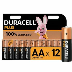 Duracell Alkaline AA 1.5v batterijen - 12 stuks