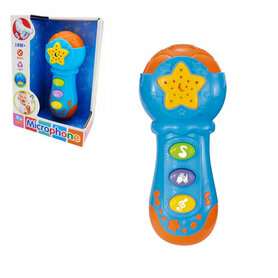 Speelgoed kinder microfoon met 12 muzikale instrumenten
