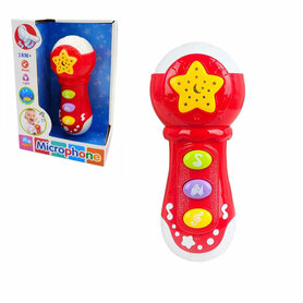 Speelgoed kinder microfoon met 12 muzikale instrumenten R