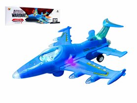 Aerial Warfare Jet – De Ultieme Stoere Straaljager - Led lichtjes - geluid - vliegtuig 33CM