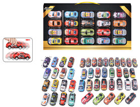 Pull Back Mini Cars - 20 verschillende mini auto's - Pullbackvoertuigen