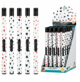 Kaarsaansteker -  keukenaanstekers - 25 stuks - bbq aansteker Poker - navulbaar TOM®