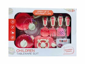 Kinderkeuken Accessoires Servies en Pannenset (12-delige ) R