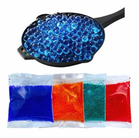 Gel ballen mix Kleur Blauw - Rood - Oranje - Groen - 40.000 stuks -orbeez balletjes - 7-8mm