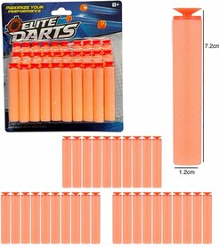 30x compatibele Zuignapdarts voor Nerf - oranje pijltjes