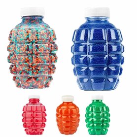 Gel balletjes fles 50.000 stuks ballen water balletjes 7-8mm mix