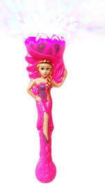 Prinsessenstaf met muziek en lichtjes - toverstaf - Princess Flash Music Stick roze
