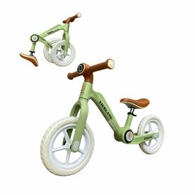 Foldable Bike - Opvouwbare Loopfiets met 1-Knops Systeem - 87 CM - Groen - licht gewicht
