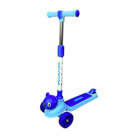 Step - Kinderstep met 3 wielen - Koala - opvouwbaar - Kantelstep - Met Licht & Muziek Blauw