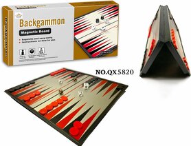 Backgammon – Magnetisch Opklapbaar 32 x 32 cm