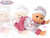 Kruip baby pop speelgoed - maakt geluiden en kruipt - Crawling Baby 32cm
