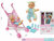 Eva baby pop met wagen - interactief speelgoed pop 30CM