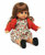 Nana Doll - speelgoed pop - met 12 baby geluiden 35CM - rood