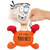 Punch Me - anti stress pop - interactieve speelgoed - boks pop - 20cm Oranje