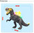 T-Rex dinosaurus speelgoed - Interactieve Tyrannosaurus - met geluid 41CM
