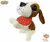 Schattig blaffende hondje - Met 7 verschillende kunstjes op geluid/aanraken - Voice Control Pets - 29CM