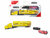 Autotransporter met 2 auto's - Constructie vrachtwagen 1:58 - DIE-CAST TRUCK SERIES - model auto's