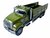 Leger VRACHTWAGEN, Die-Cast metal Alloy TRUCK is van hoge kwaliteit gemaakt. - pull-back drive - 16.5 CM