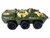 Leger Pantserwagen Tank, Die-Cast metal Alloy Pantserwagen is van hoge kwaliteit gemaakt. - pull-back drive - 16.5 CM