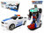 Robot Police Car 2 in 1 robot en auto transformer voertuig politie auto - led licht en geluid 22CM