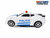 Robot Police Car 2 in 1 robot en auto transformer voertuig politie auto - led licht en geluid 22CM