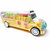 Schoolbus speelgoed - GearWheel - met lichtjes en muziek - rijdt all round - 20CM