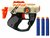 Blasters elite darts - Battle gun set - jolt met 3 dart strike pijlen - speelgoed pistool