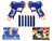 Battle gun set - jolt met 6 dart strike pijlen - speelgoed pistool - 2 stuks Blasters elite darts