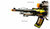 Speelgoed - AK 47 - LED licht, schietgeluiden en trill functie - Special style - 41CM