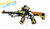 Speelgoed - AK 47 - LED licht, schietgeluiden en trill functie - Special style - 41CM