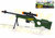 Speelgoedgeweer met led lichtjes, trilling en schietgeluiden - Rifle AWM  74.5 CM