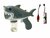 Bellenblaas speelgoed - Bubble Gun Shark - USB oplaadbaar