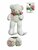 Teddybeer - i Love you - 110CM - zacht knuffel beertje met roosje  - XXL beer