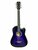 38" Gitarre dunkelblau