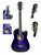 38" Gitarre dunkelblau