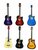 38" Gitarre dunkelblau