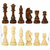 Houten schaakbord - Wood Chess set - 39x39 CM - schaakset - Opklapbaar - schaakspel
