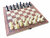 Schaakbord met Schaakstukken Magnetisch - Chess King - 29x29 cm - Schaakspel - Hout - Opklapbaar