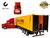 LKW mit Containerzugmaschine mit Anhänger 40FT Container Master – Diecast Master