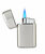 Briquet Turbo Jet Flame - Edition Luxe Chrome Argent Métal Unilite®