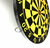 DARTBORD - INCL. 6 DARTS - Ø 36.5 CM