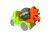 DogTruck Bump&Go - betonmixer vrachtwagen hondje - beweegt, geluid en muziek