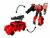 Transform X-Warrior ExtingGuish Flame  - robot en auto 2in1 Rode