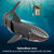 RC Shark - jouet requin télécommandé - télécommande 2,4 Ghz - 1:18
