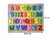 Inlegpuzzel speelgoed Houten alfabet - letters ABC puzzel bord 29.8x23.8cm