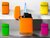 Briquet turbo 20 pièces en présentoir - 4 ass. Jet Flamme Unilite.